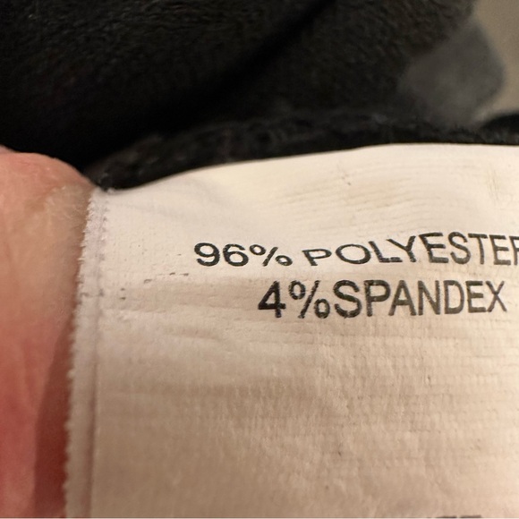 ⭐️ Suzy Shier XL Elegant Black Flare Trousers 32” inseam - Picture 4 of 6